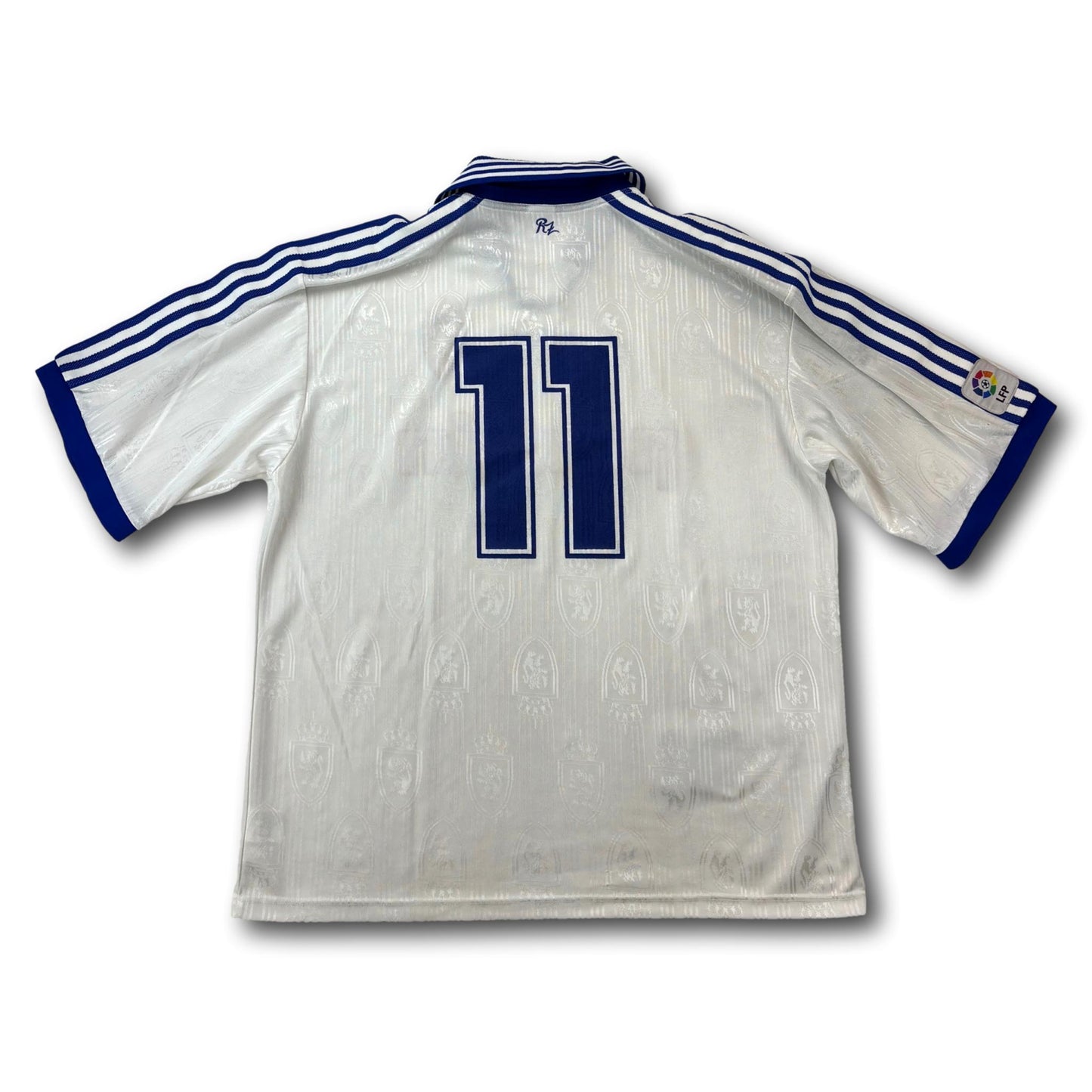 Real Zaragoza - 1997-99 - Matchworn - Heim - XL - adidas - #11