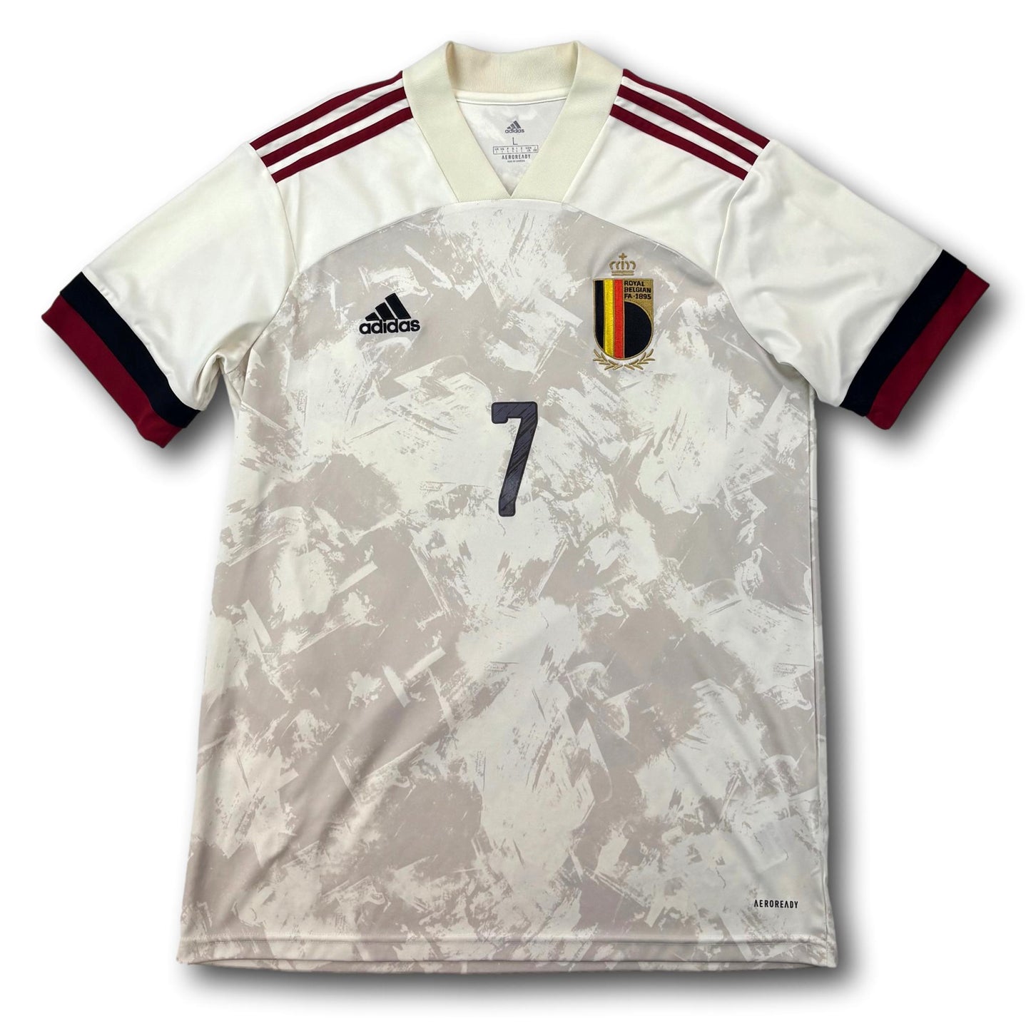 Belgique - 2020-21 - Extérieur - L - adidas - De Bruyne #7