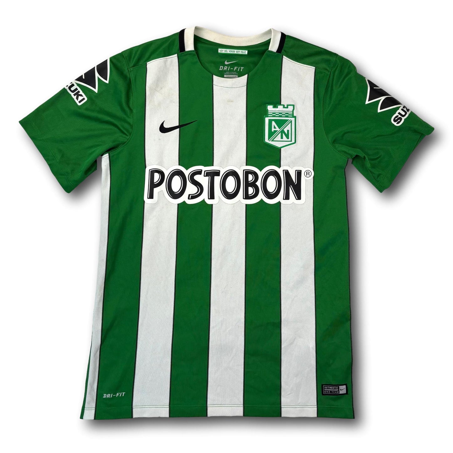 Atlético Nacional - 2015-16 - Matchworn - Domicile - S - Nike - Mac #10