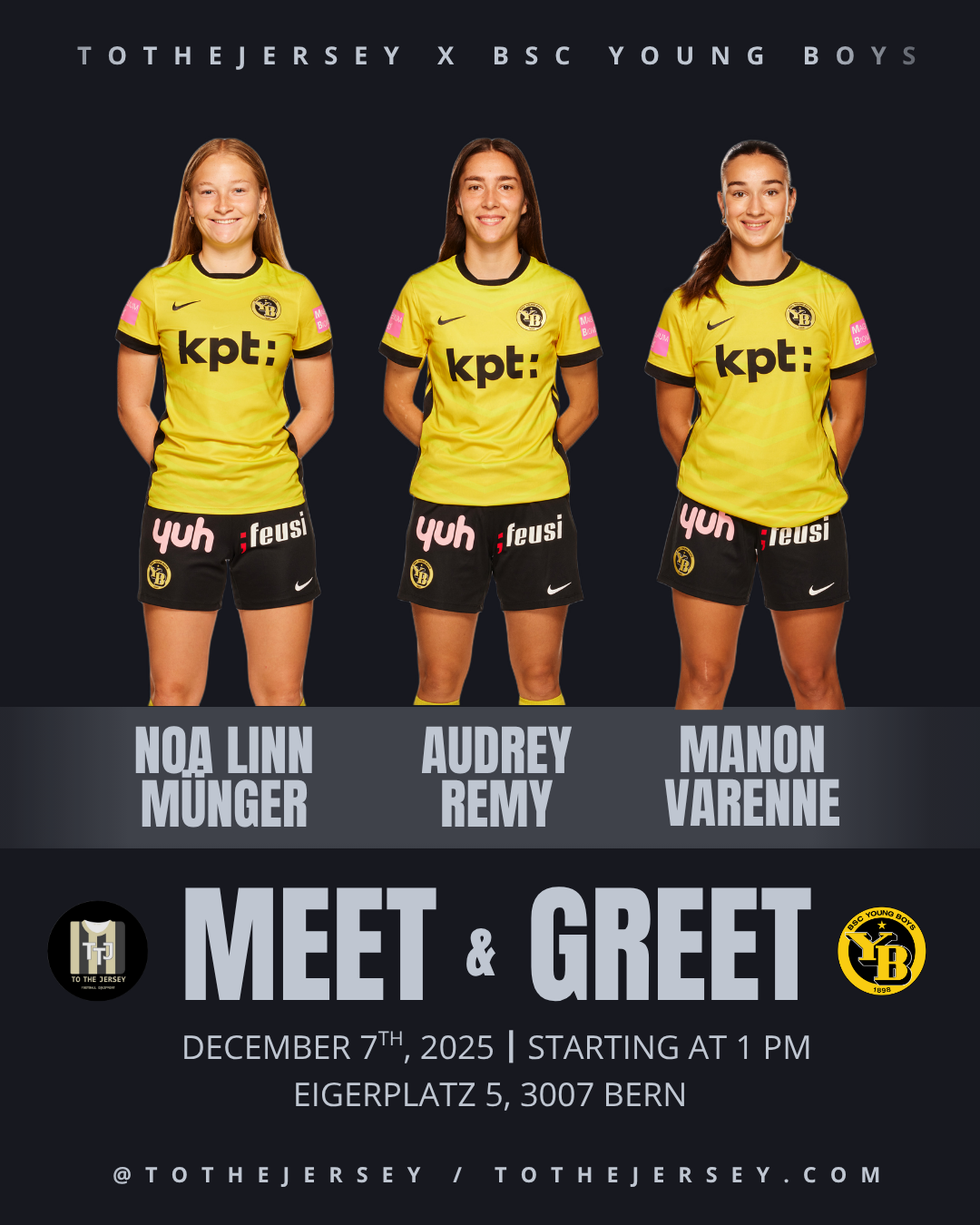 Exklusives Meet & Greet mit den YB-Frauen ✨