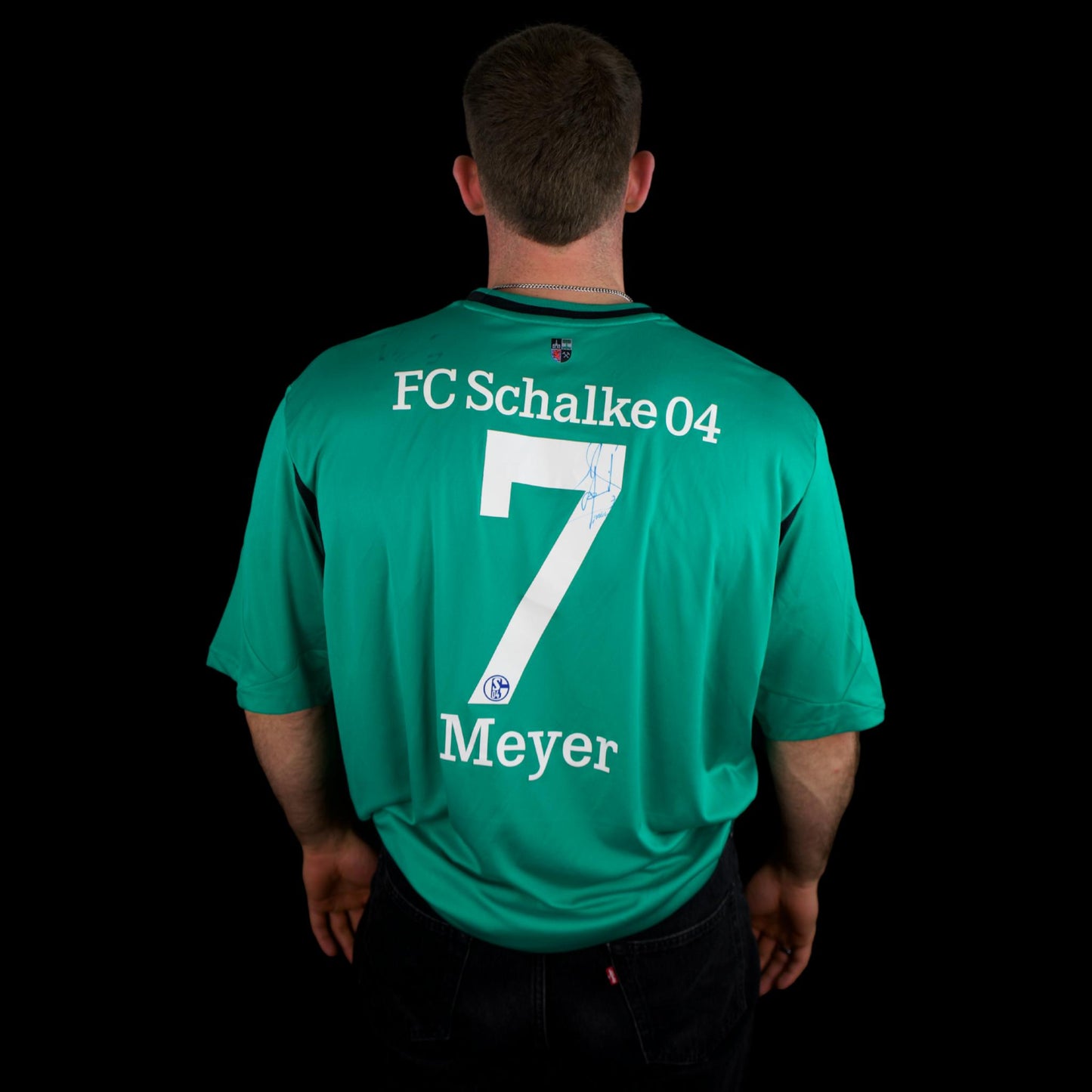 FC Schalke 04 - 2014-15 - Drittes - XXXL - adidas - Meyer #7 - signiert