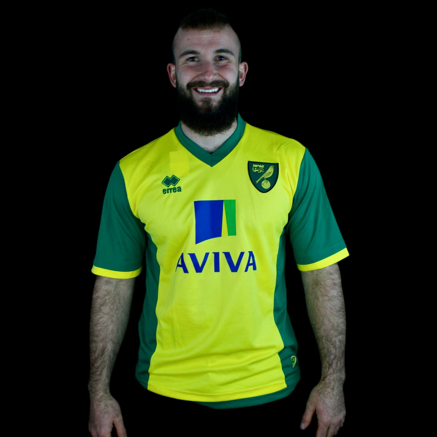 Norwich City - 2013-14 - Domicile - XL - Errea