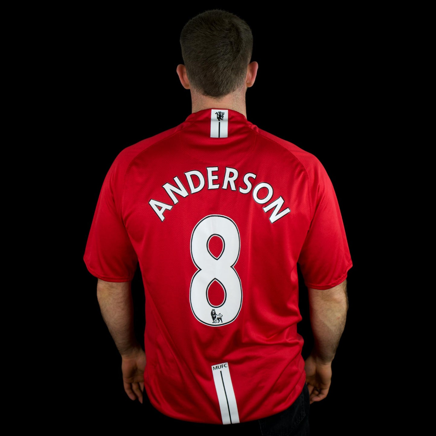 Manchester United - 2007-08 - Domicile - XL - Nike - Anderson #8