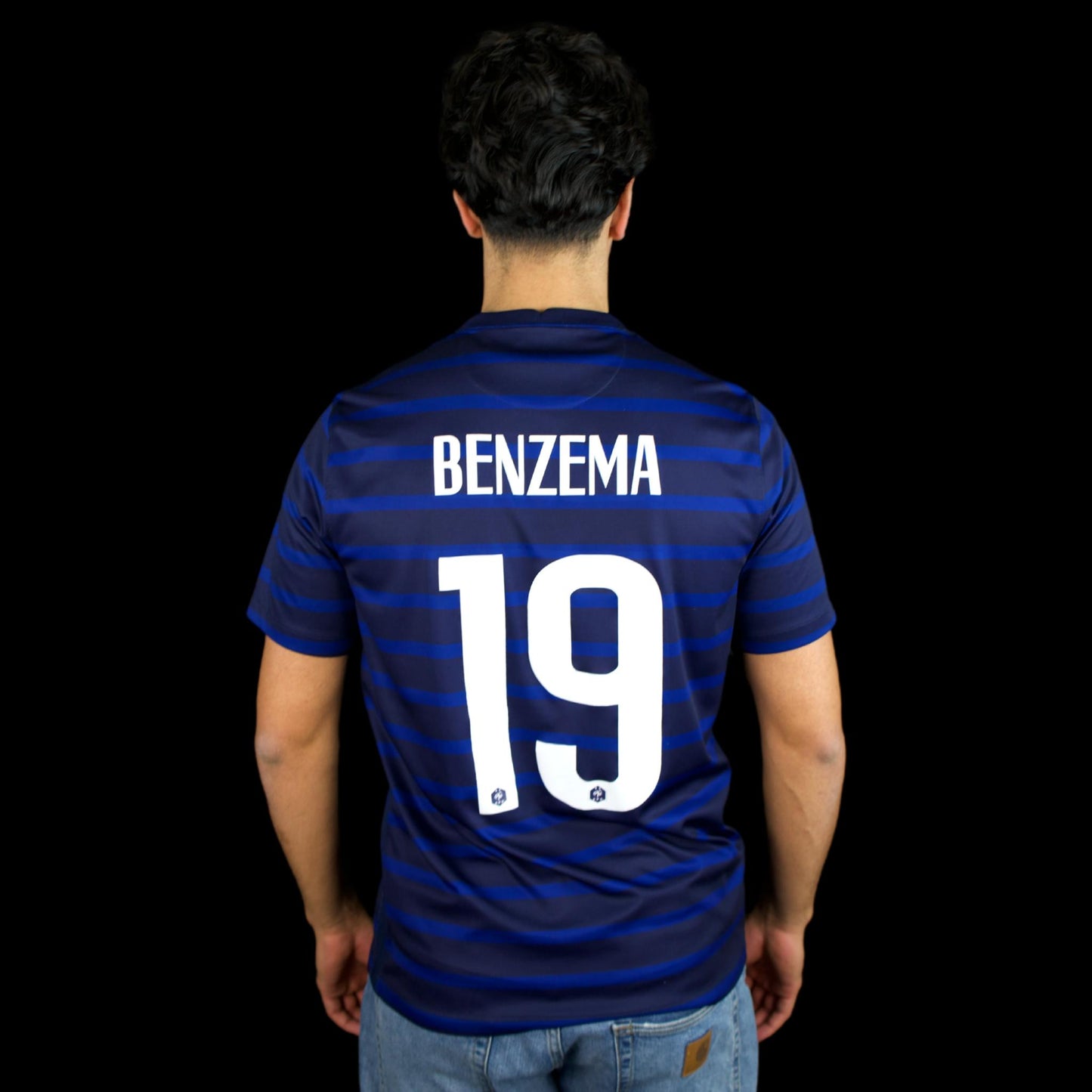 France - 2021-22 - Home - L - Nike - Benzema #19