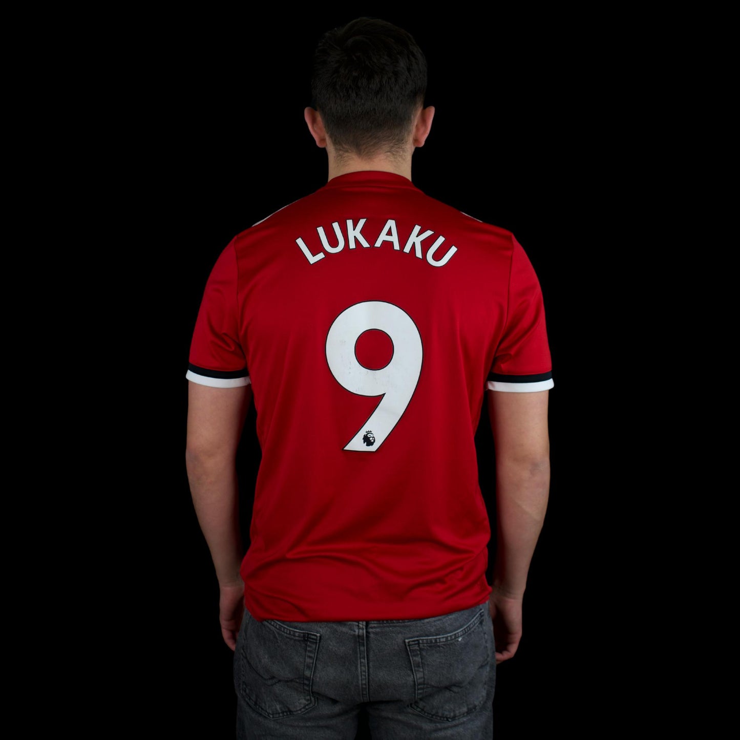 Manchester United - 2017-18 - Home - L - adidas - Lukaku #9