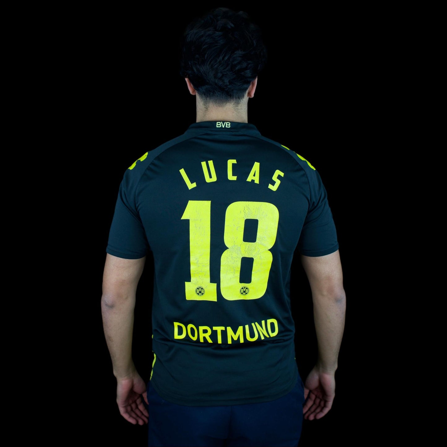 Borussia Dortmund - 2010-11 - Extérieur - M - Kappa - Lucas #18