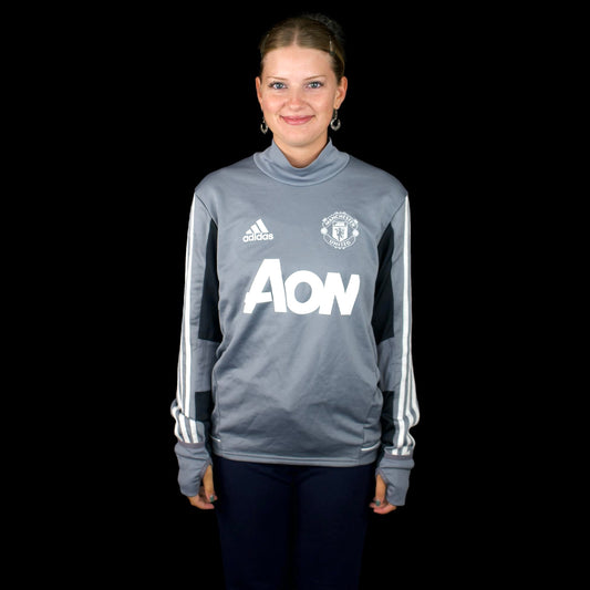 Fussballpullover - Manchester United - Training - S - adidas
