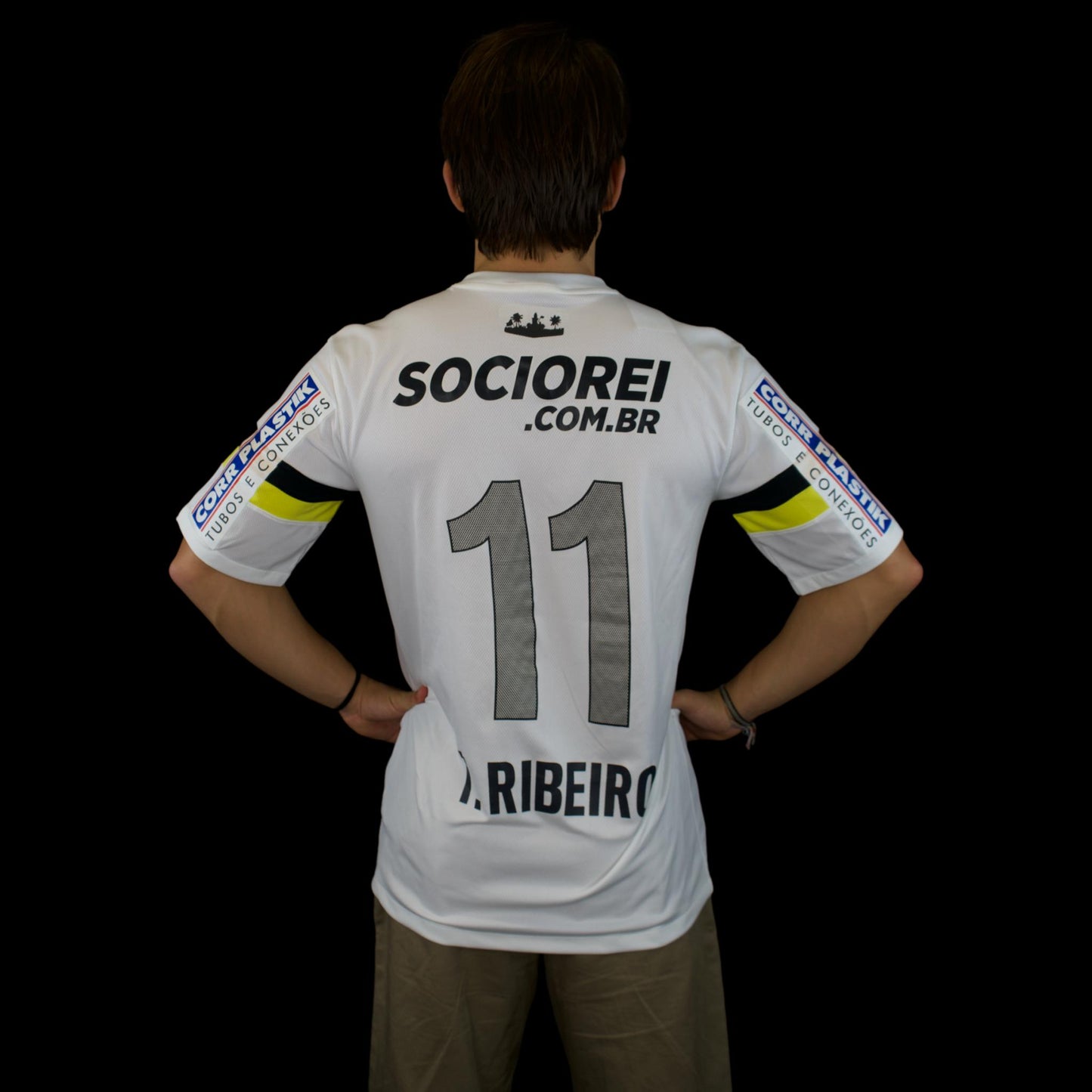 Santos FC - 2013-14 - Domicile - M - Nike - T. Ribeiro #11