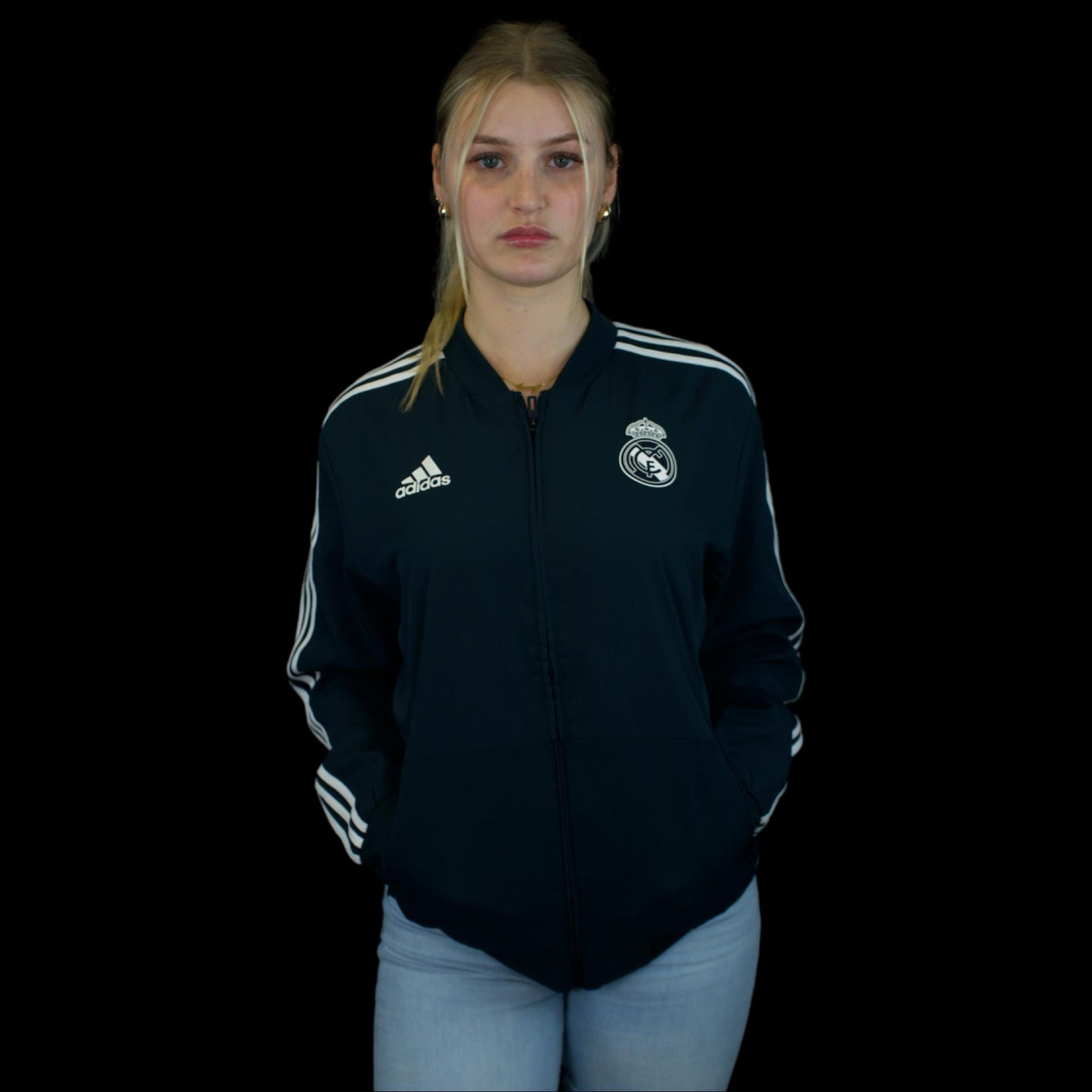 Real Madrid - Fussballjacket - Training - M - adidas