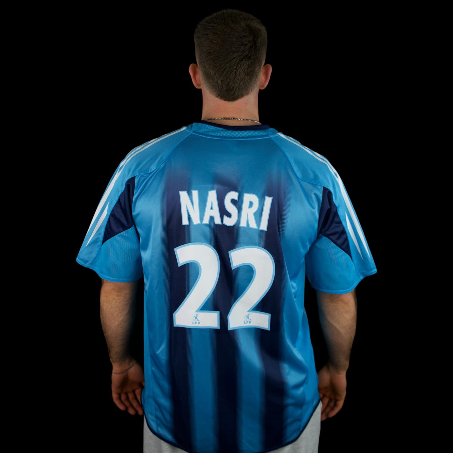 Olympique de Marseille - 2004-05 - Extérieur - XL - adidas - Nasri #22