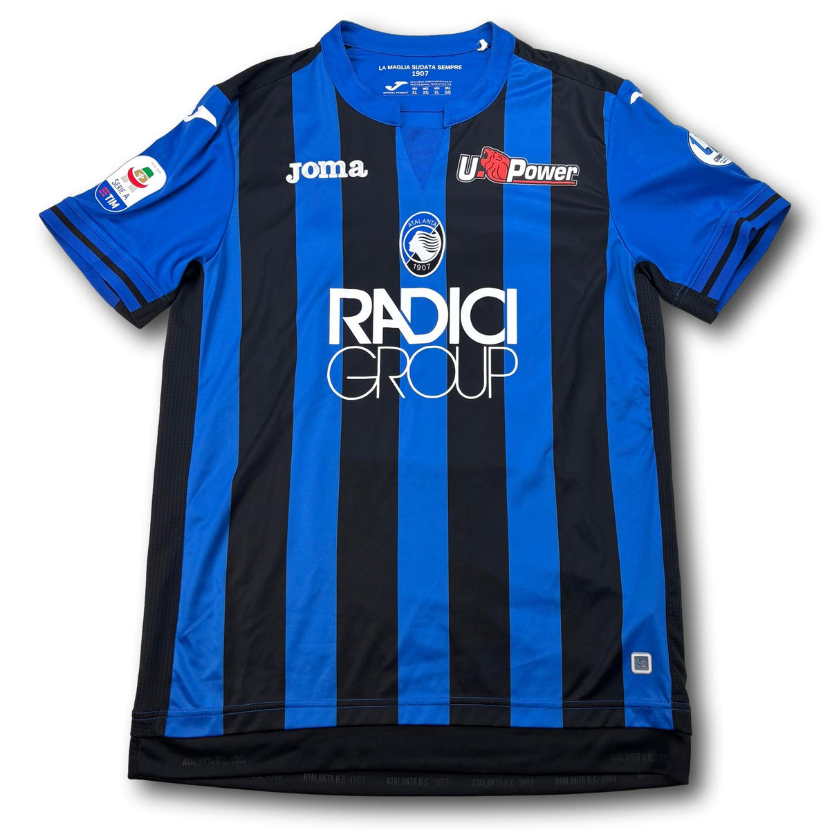 Atalanta Bergamo - 2018-19 - Matchprepared - Heim - XL - Joma - Mancini #23