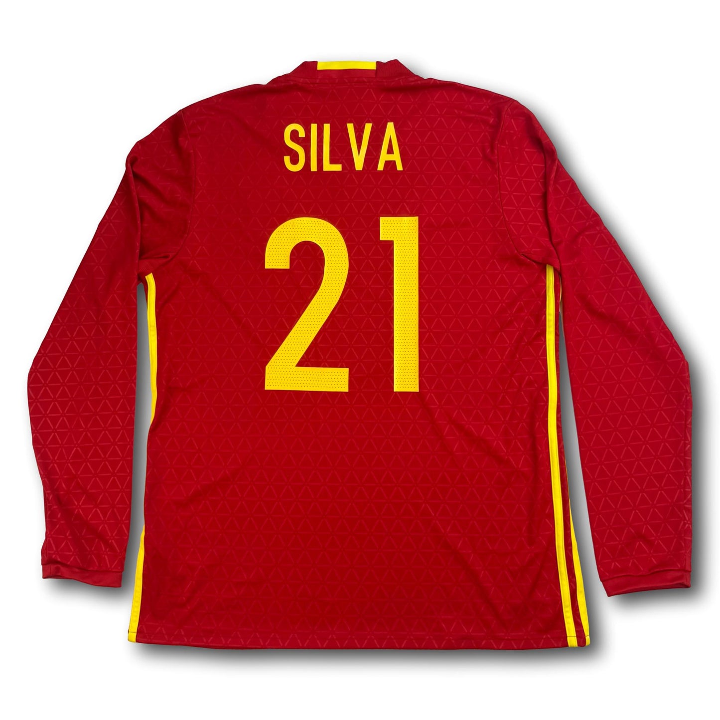 Spanien - 2016-17 - Heim - L - adidas - Silva #21