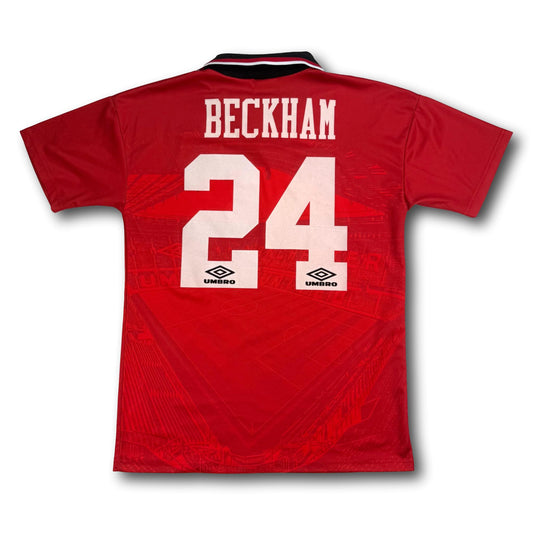Manchester United - 1994-95 - Home - L - Umbro - Beckham #24