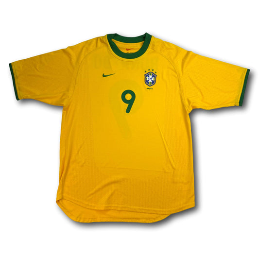 Brazil - 2000-02 - Home - M - Nike - Ronaldo #9
