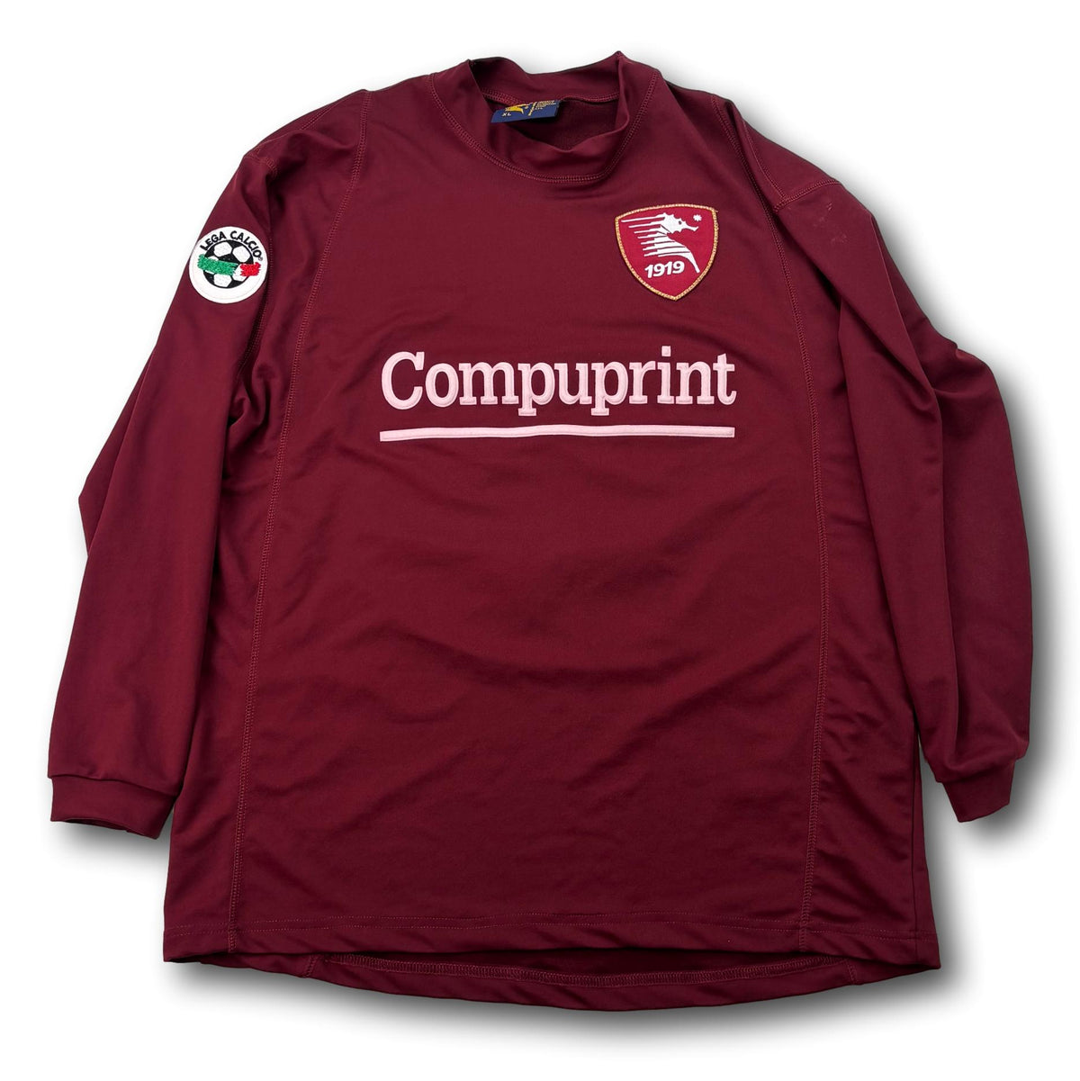 US Salernitana 1919 - 2000-01 - Heim - XL - Di Iorio #16 - signiert
