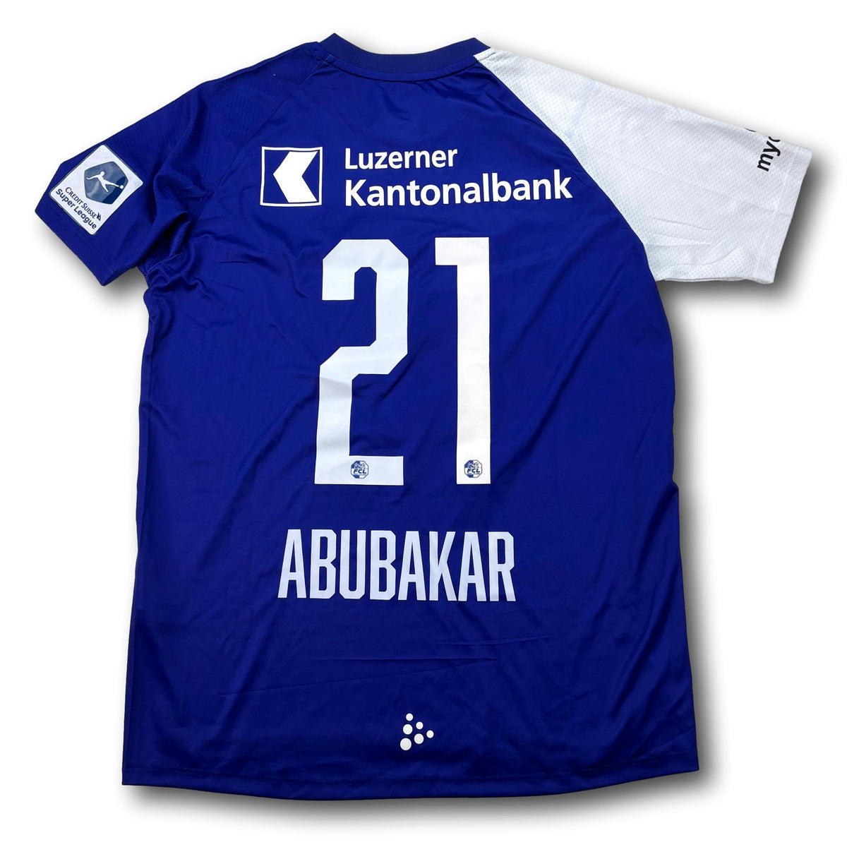 FC Luzern - 2021-22 - Matchprepared - Heim - L - Craft - Abubakar #21