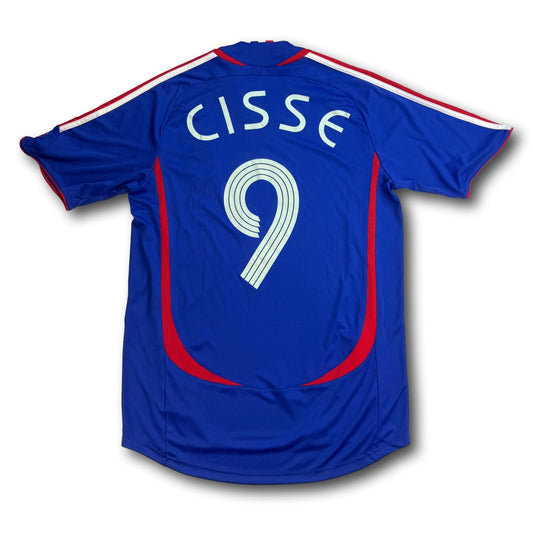 France - 2006 - Home - M - adidas - Cisse #9