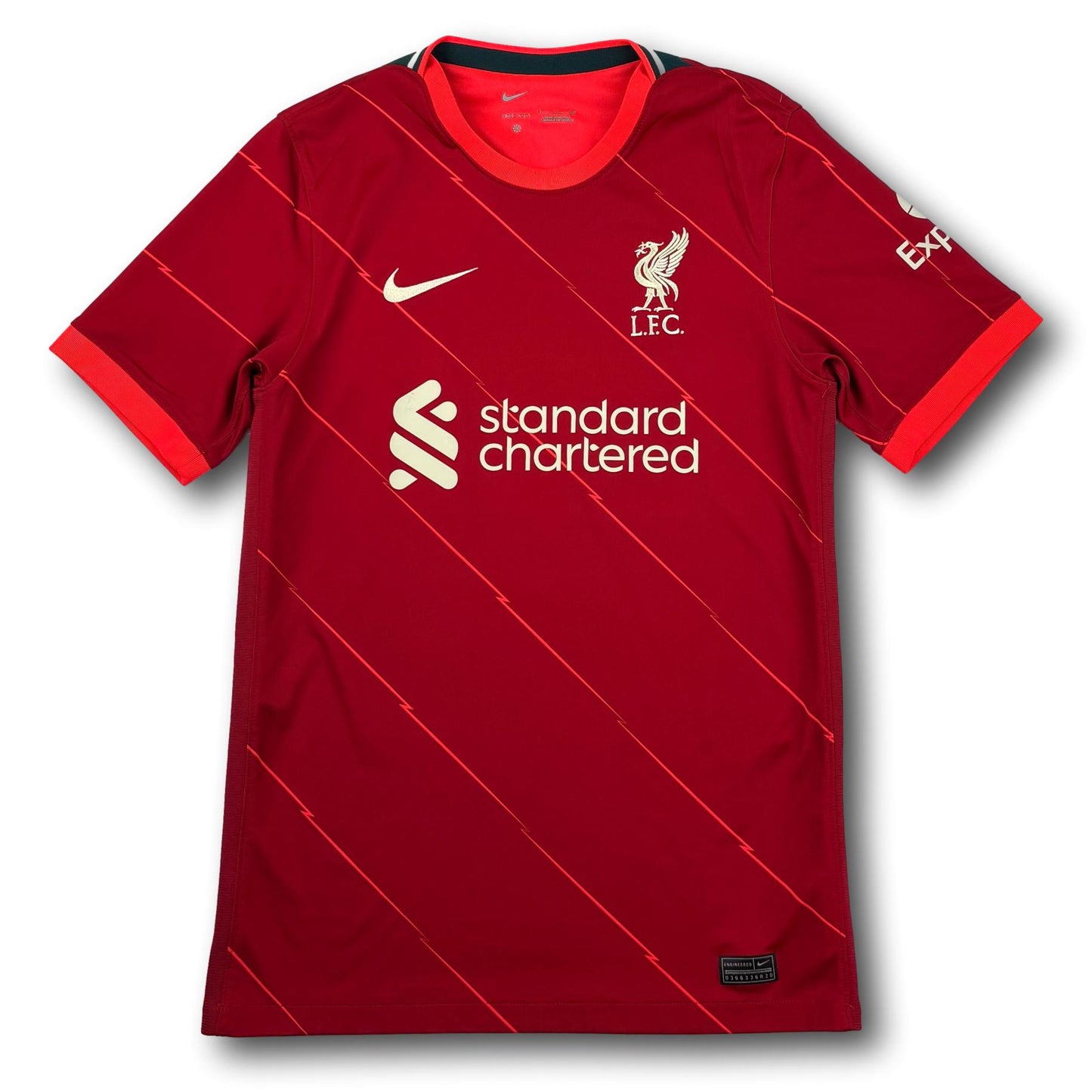 Liverpool FC - 2021-22 - Domicile - Taille S - Nike - M. Salah n° 11