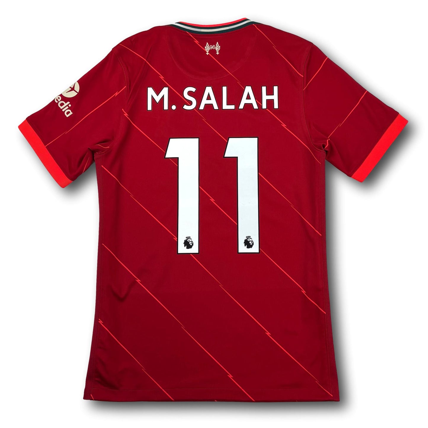 Liverpool FC - 2021-22 - Domicile - Taille S - Nike - M. Salah n° 11