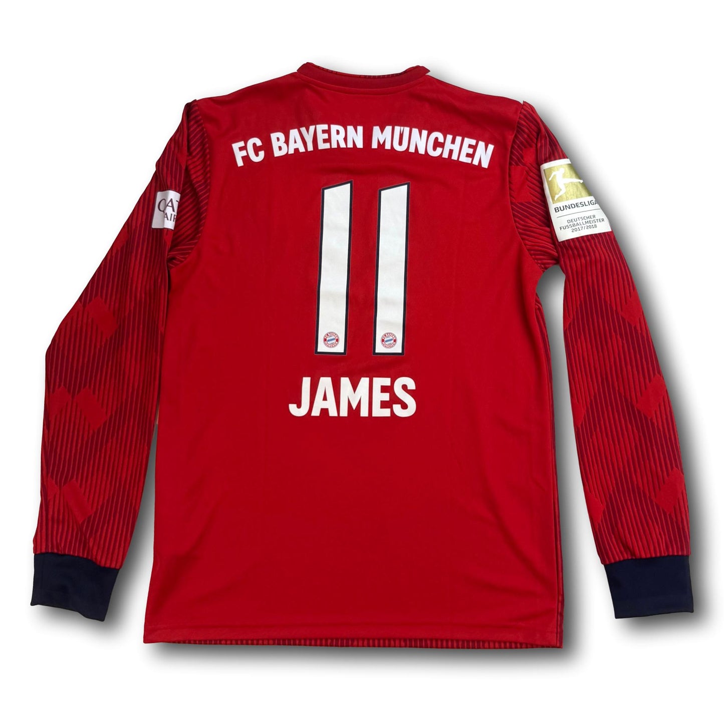 FC Bayern München - 2018-19 - Heim - S - adidas - James #11