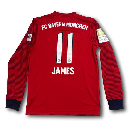 FC Bayern Munich - 2018-19 - Home - S - adidas - James #11