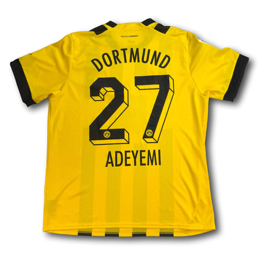 Borussia Dortmund - 2022-23 - Home - XL - Puma - Adeyemi #27
