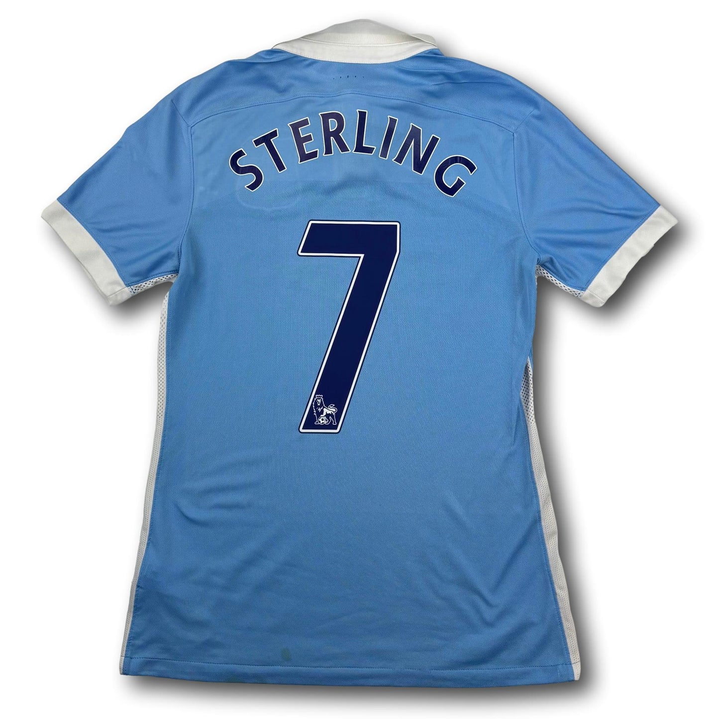 Manchester City - Saison 2015-2016 - Domicile - Taille M - Nike - Sterling n°7
