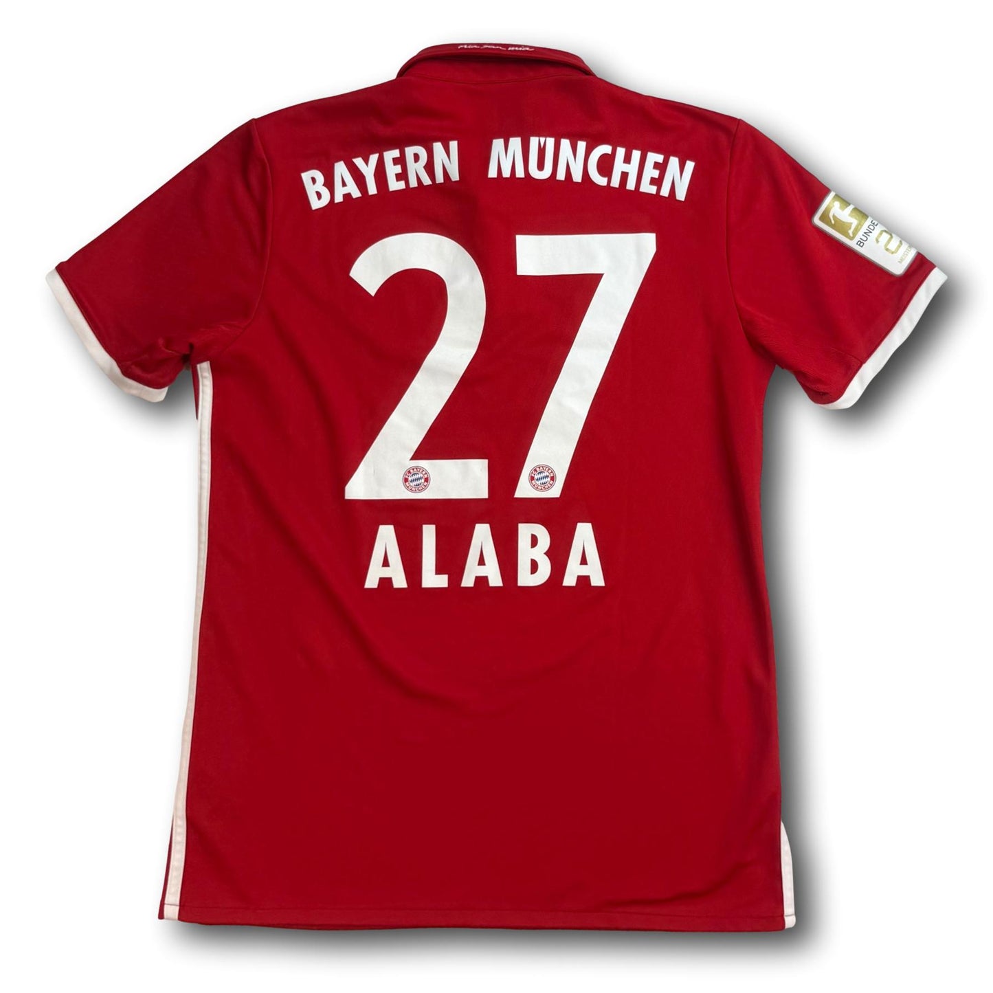 FC Bayern München - 2016-17 - Heim - S - adidas - Alaba #27