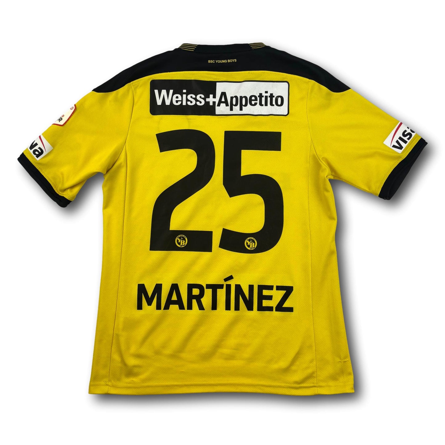 BSC Young Boys - 2013-14 - Matchworn - Heim - M - Jako - Martínez #25