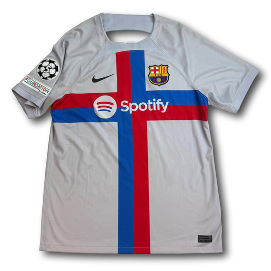 FC Barcelona - 2022-23 - Away - L - Nike - R. Araujo #4