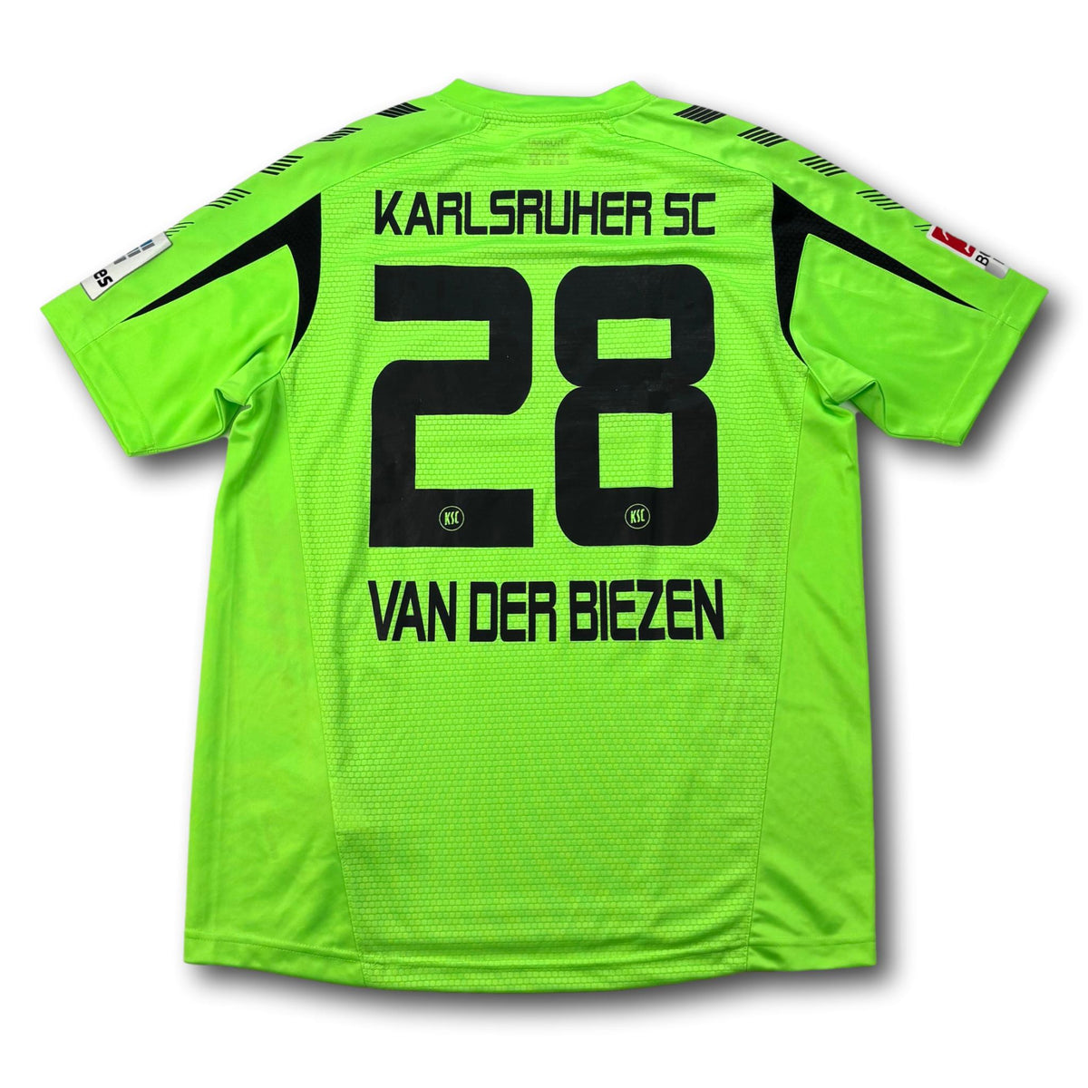 Karlsruher SC - 2013-14 - Drittes - XL - Hummel - Van der Biezen #28