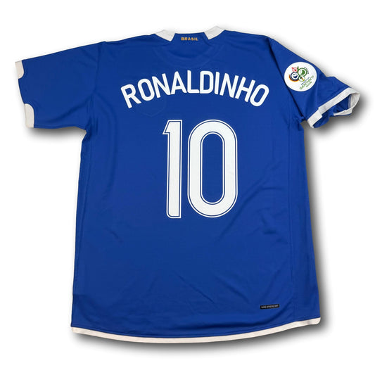 Brazil - 2006 - Away - L - Nike - Ronaldinho #10