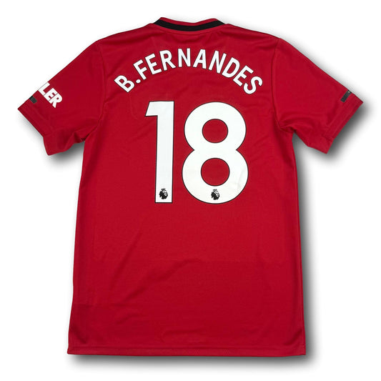 Manchester United - 2019-20 - Home - S - adidas - B. Fernandes #18