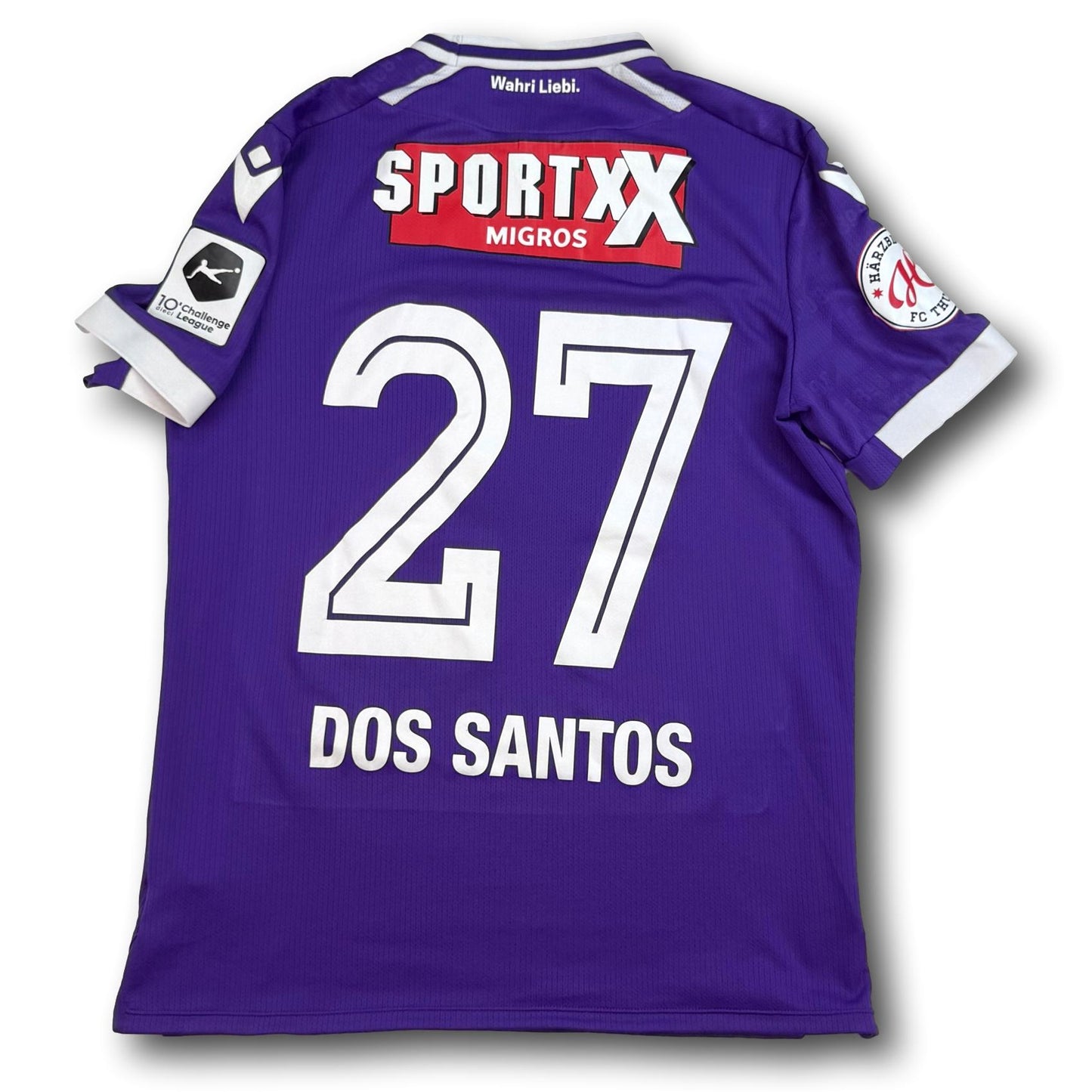 FC Thun - 2022-23 - Auswärts - M - Macron - Dos Santos #27