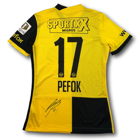 BSC Young Boys - 2021-22 - Domicile - H - Nike - Pefok #17 - signé