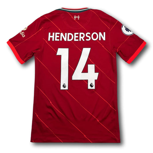 Liverpool FC - 2021-22 - Domicile - Taille S - Nike - Henderson n° 14