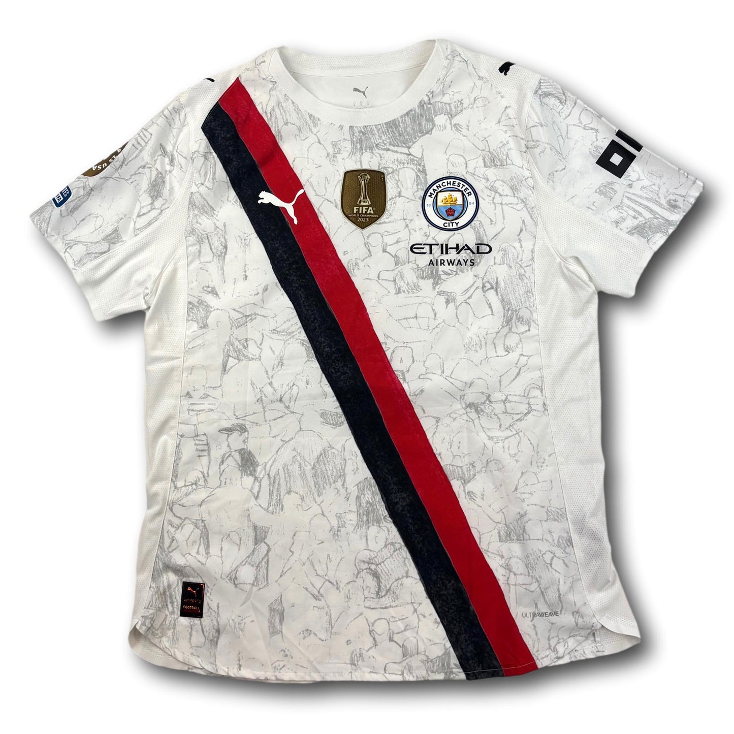 Manchester City - 2025 - Matchprepared - Heim - XL - Puma x KidSuper - Akanji #25