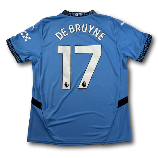 Manchester City - 2024-25 - Domicile - L - Puma - De Bruyne #17