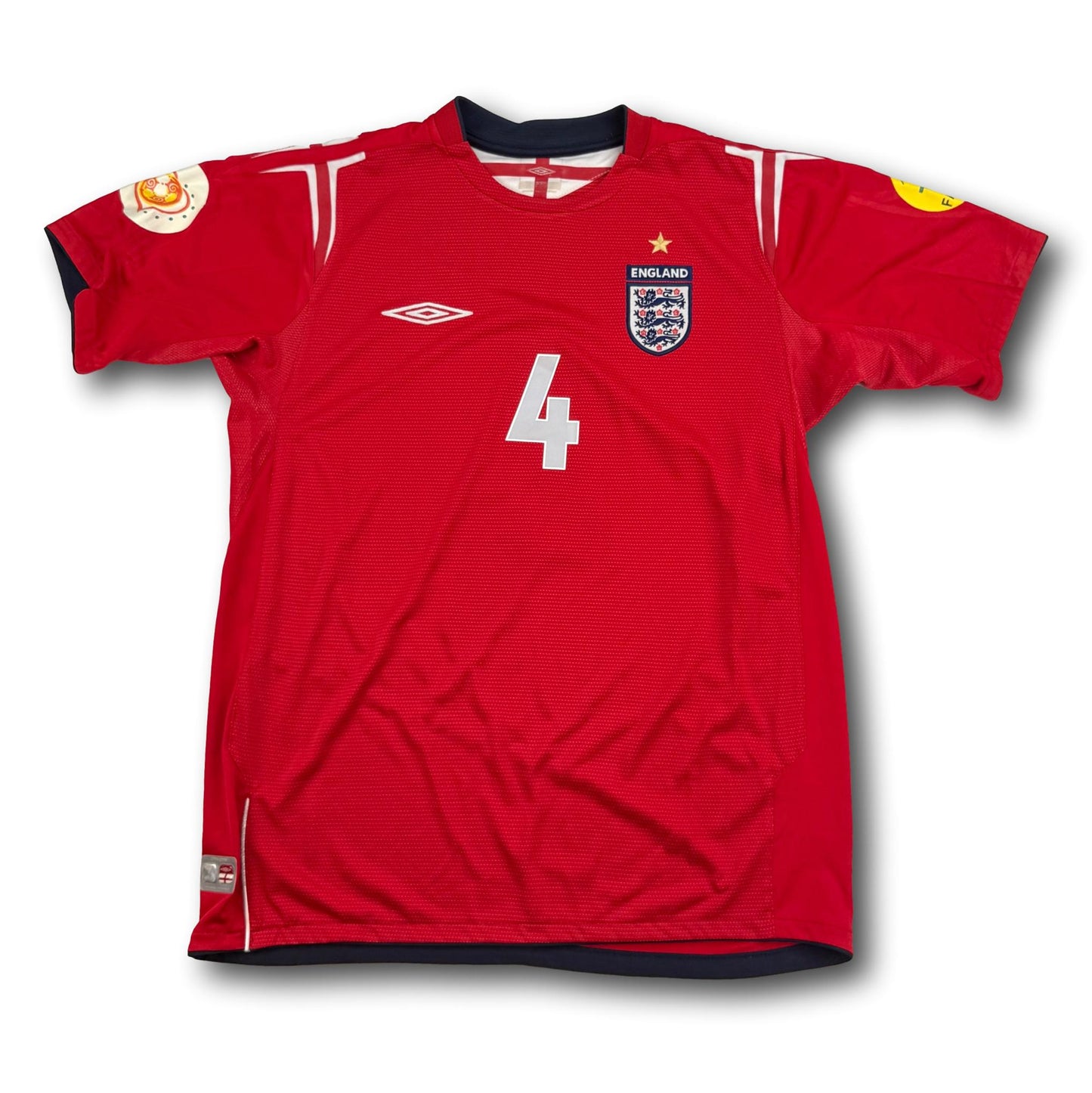 England - 2004 - Auswärts - M - Umbro - Gerrard #4