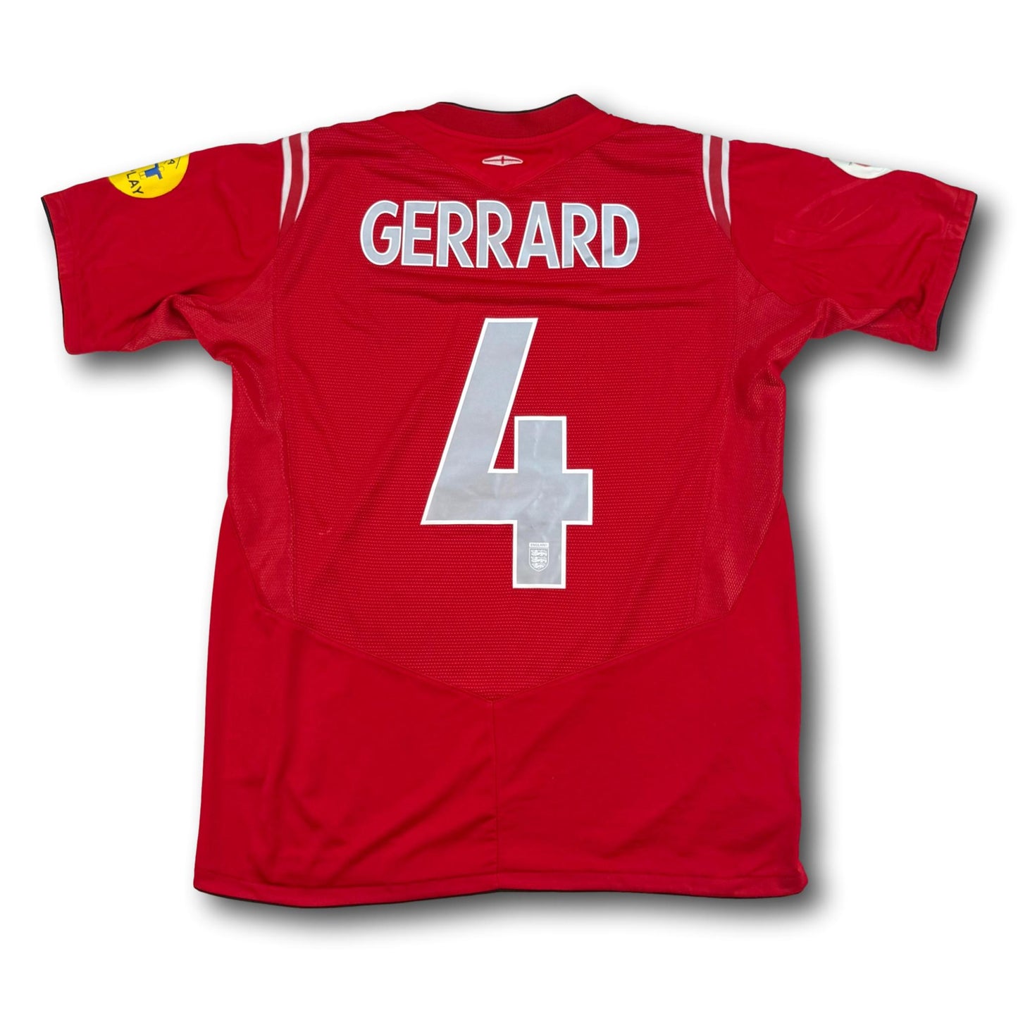 England - 2004 - Auswärts - M - Umbro - Gerrard #4