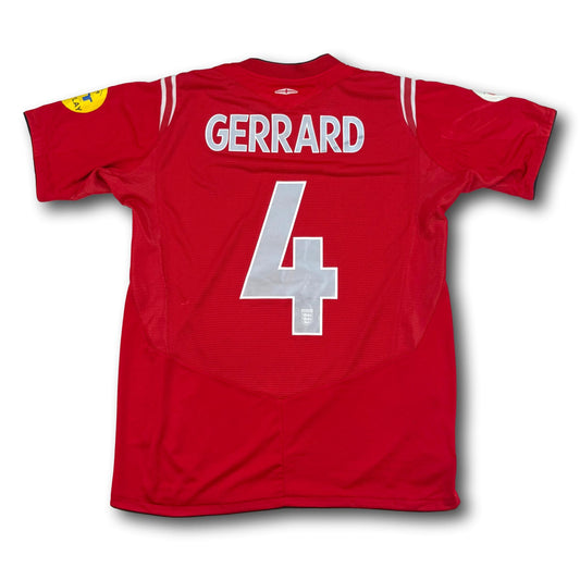 England - 2004 - Away - M - Umbro - Gerrard #4