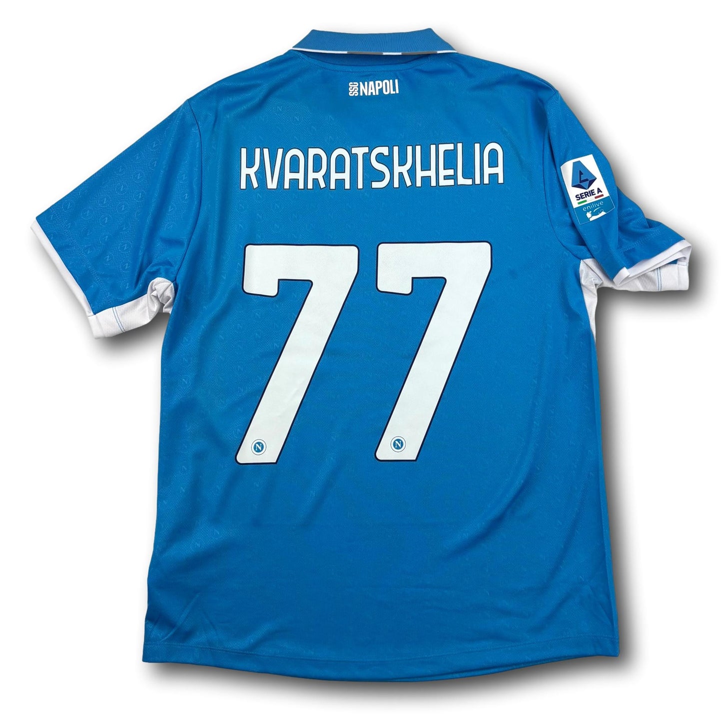 SSC Napoli - 2024-25 - Heim - L - EA7 - Kvaratskhelia #77