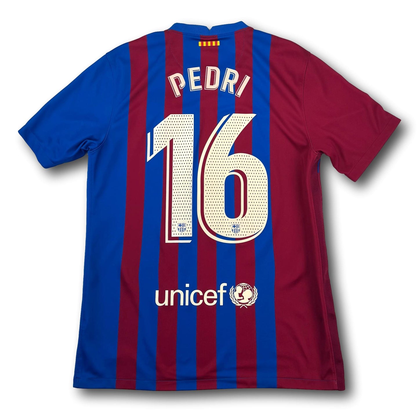 FC Barcelone - 2021-22 - Domicile - M - Nike - Pedri #16