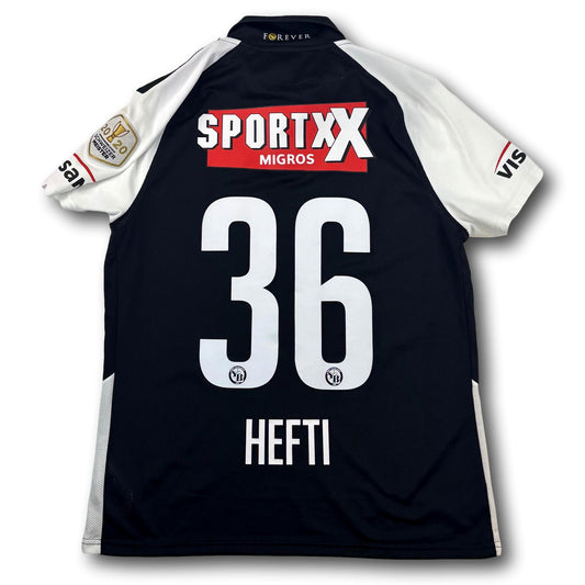 BSC Young Boys - 2020-21 - Maillot porté en match - Troisième maillot - L - Nike - Hefti n° 36