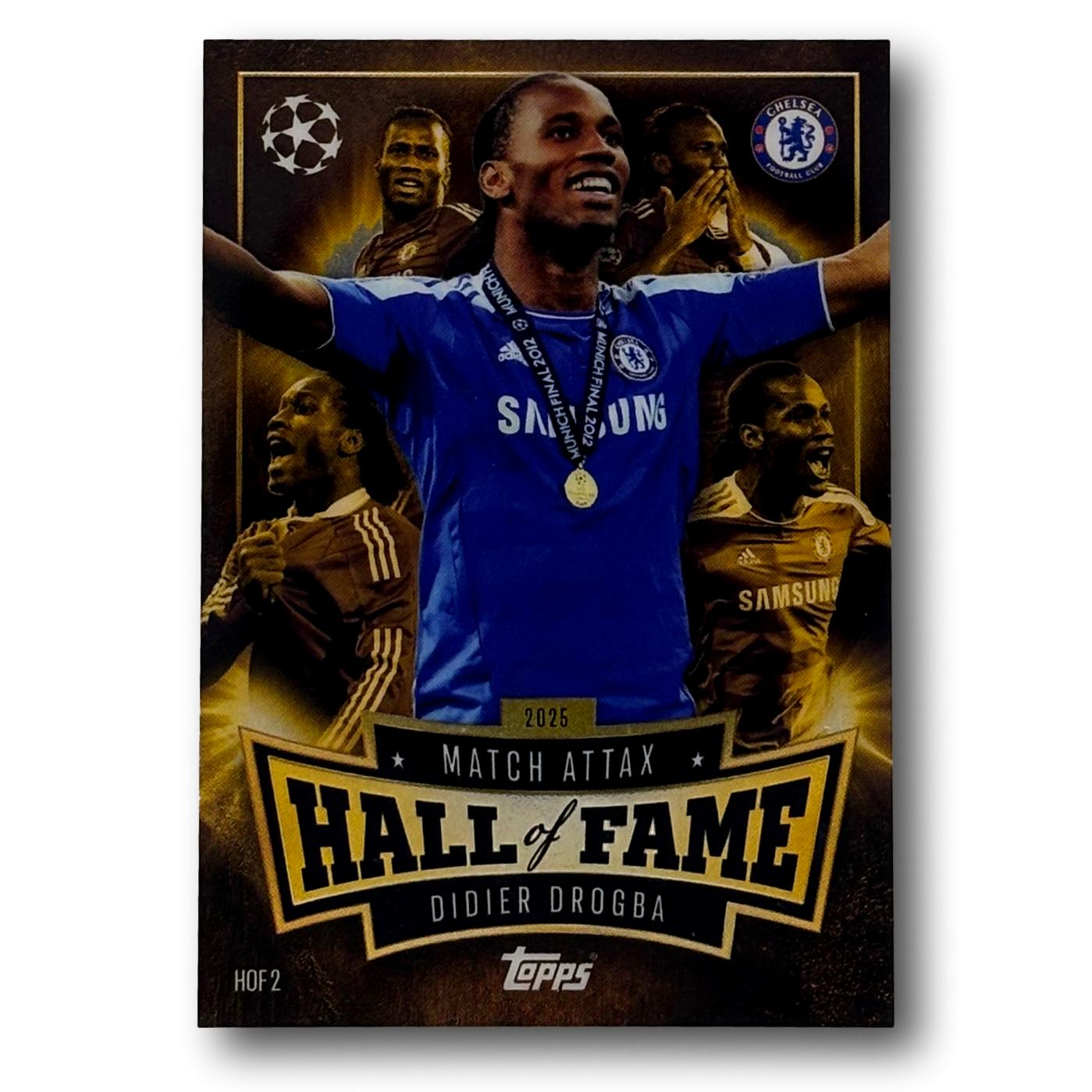 Topps Match Attax 2025/26 - Panthéon des Légendes - Didier Drogba