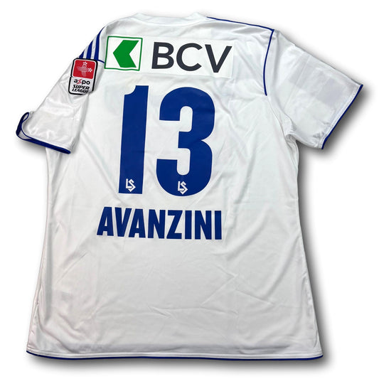 FC Lausanne-Sport - 2011-12 - Porté en match - Domicile - L - adidas - Avanzini #13