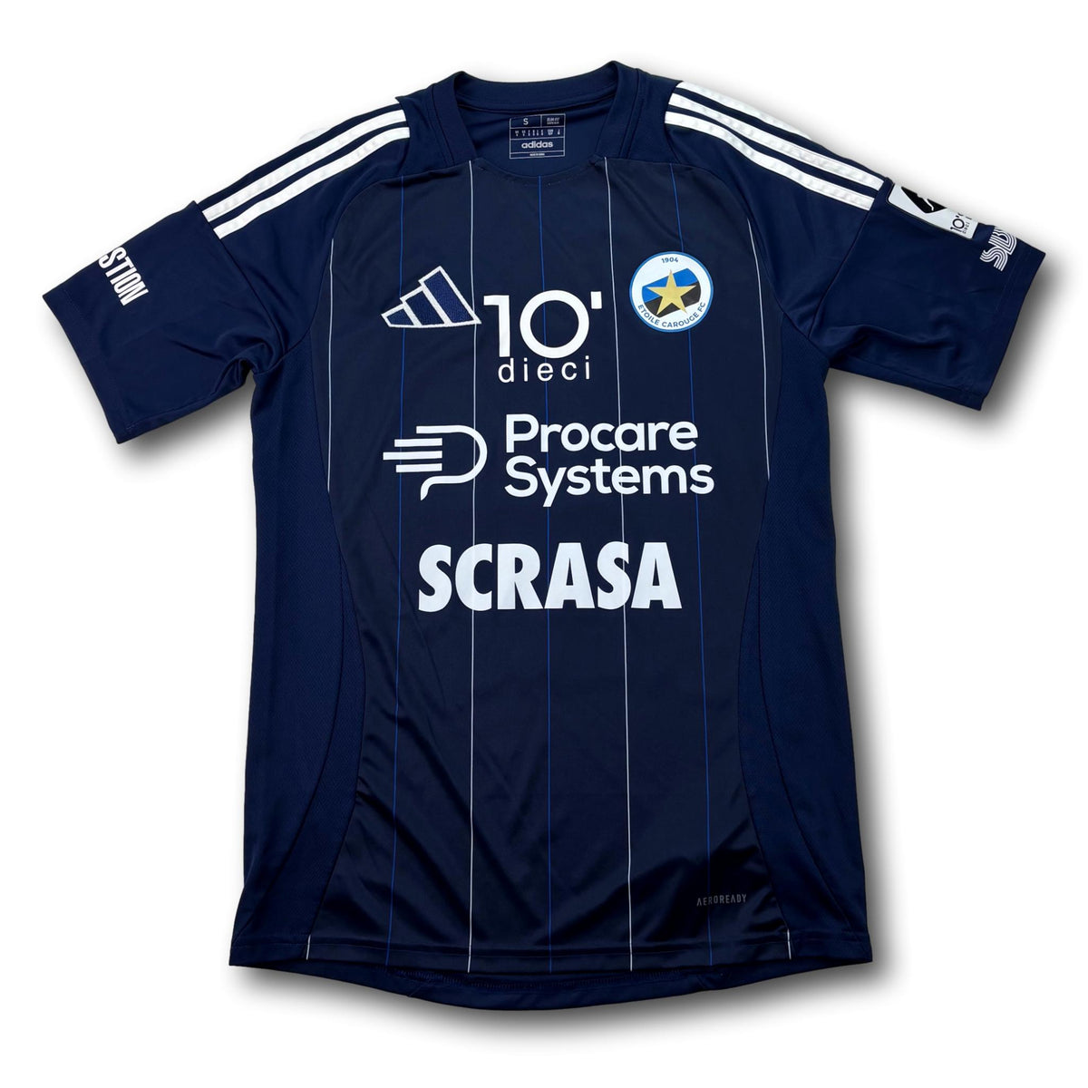 Étoile Carouge FC - 2024-25 - Porté en match - Domicile - S - adidas - Chappuis #8