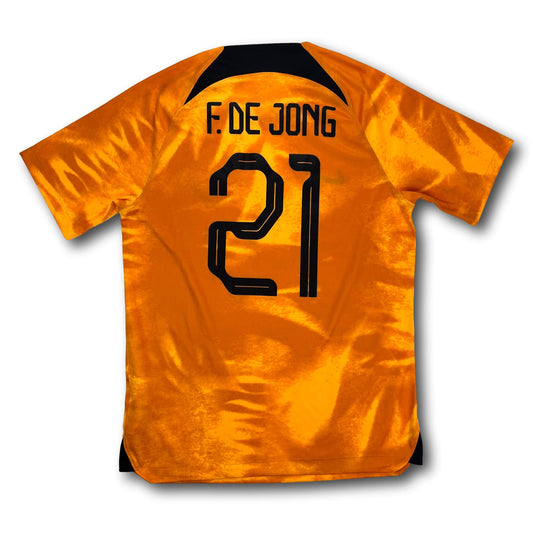 Netherlands - 2022-23 - Home - M - Nike - F. De Jong #21