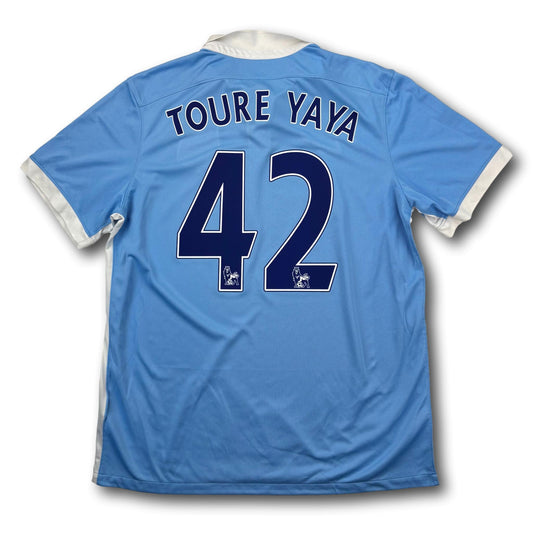 Manchester City - 2015-16 - Domicile - XL - Nike - Toure Yaya #42