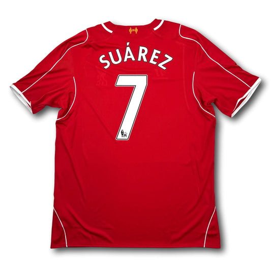 Liverpool FC - 2014-15 - Domicile - XXL - Warrior Products - Suárez #7